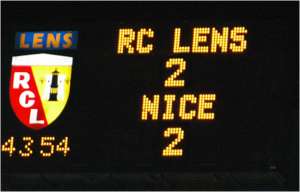 11e journée : Lens - Nice